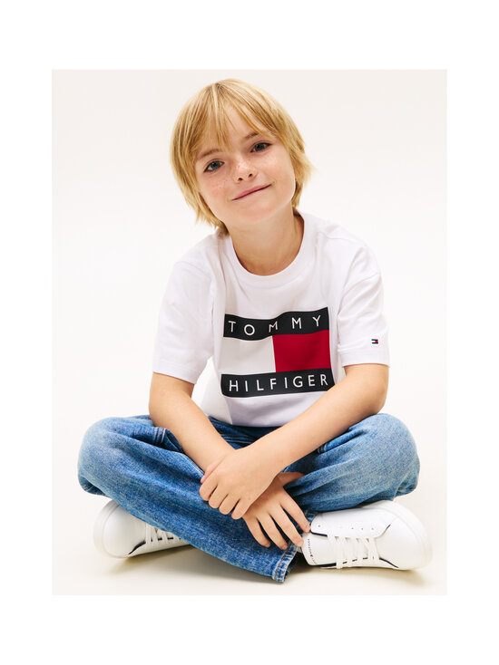 Tommy Hilfiger - T-särk Heritage Printed Flag - YBR WHITE | Stockmann - photo 4