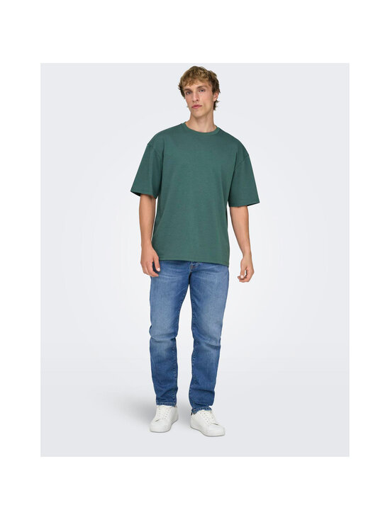 Only & Sons - T-särk OnsCaspian Airflex Boxy - SILVER PINE | Stockmann - photo 3