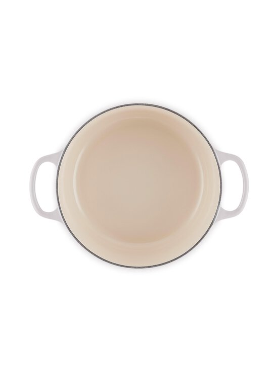 Le Creuset - Signature Round Casserole -valurautapannu 24 cm - SHELL PINK | Stockmann - photo 4