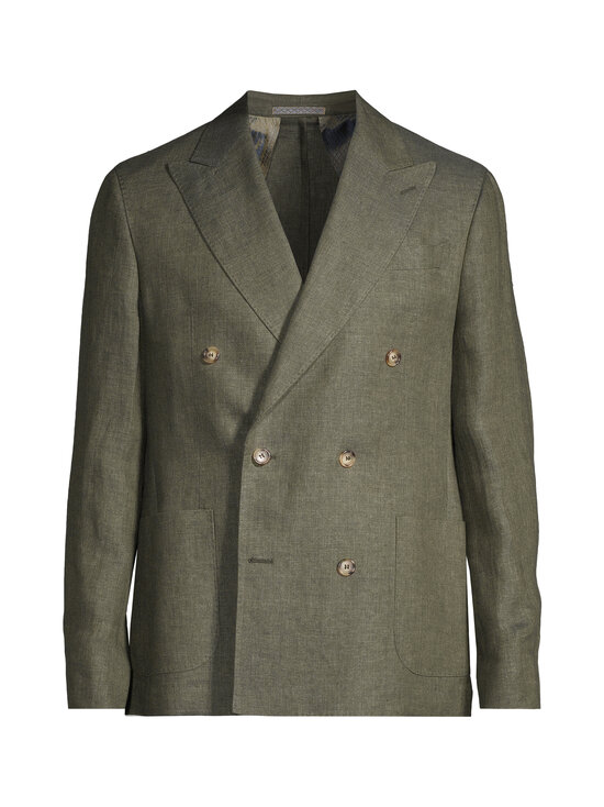 SAND Copenhagen - King Double Breasted Classic fit lina žakete - 485 GREEN | Stockmann - photo 1