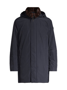Moncler - Okefen Short -parkatakki - 742 NAVY | Stockmann