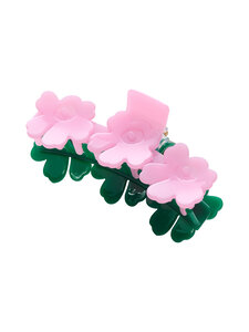 Marimekko - Mini Unikko -hiusklipsi - 370 PINK, DARK GREEN | Stockmann
