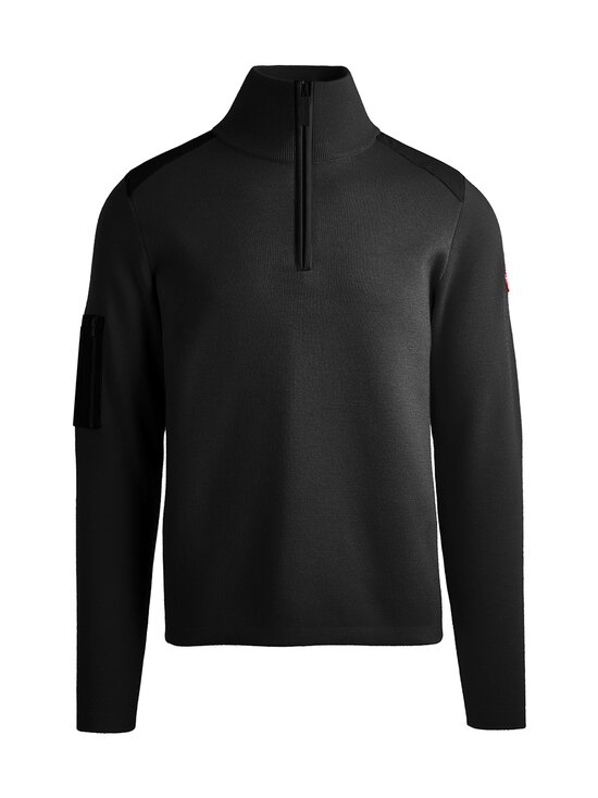 Canada Goose - Stormont 1/4 Zip -paita - 9061 BLACK - NOIR | Stockmann - photo 1