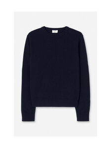 Filippa K - Soft Wool Crewneck -neulepaita - NAVY | Stockmann
