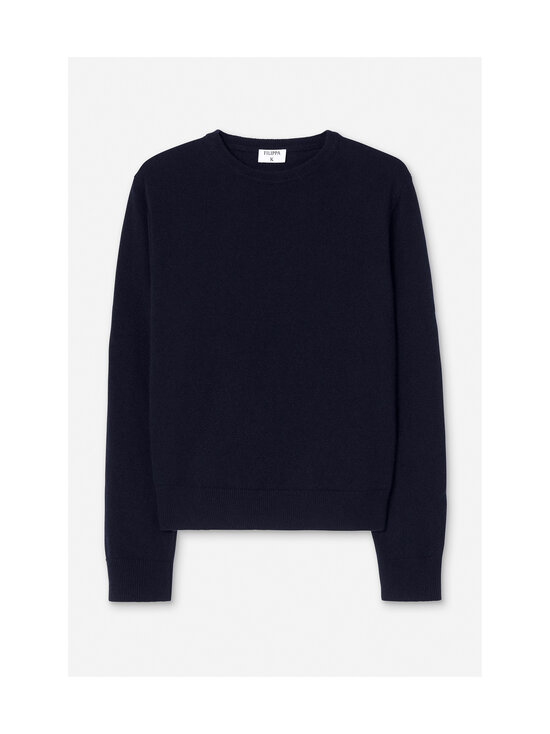 Filippa K - Soft Wool Crewneck -neulepaita - NAVY | Stockmann - photo 1