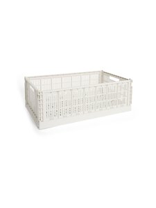 HAY - Colour Crate X-Large -säilytyslaatikko 42 x 68 x 24 cm - OFF-WHITE HAY - Colour Crate X-Large -säilytyslaatikko 42 x 68 x 24 cm - OFF-WHITE | Stockmann