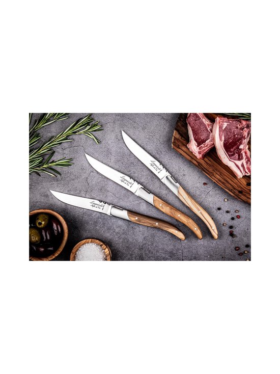 Laguiole - Style De Vie Steak Knives Set -pihviveitsi 6 kpl - LIGHT WOOD | Stockmann - photo 4