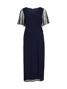 Vila - ViUra V-neck -nilkkapituinen mekko - NAVY BLAZER | Stockmann