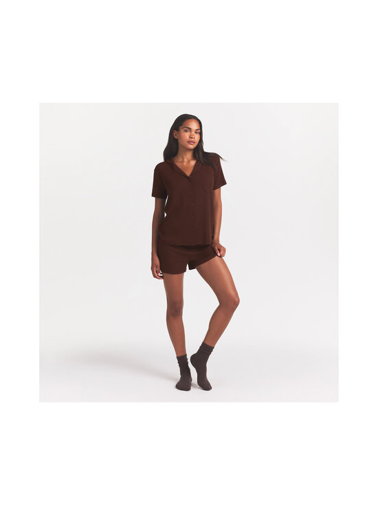 SKIMS - Soft Lounge Short Sleep Set -pyjama - COCOA | Stockmann - photo 6
