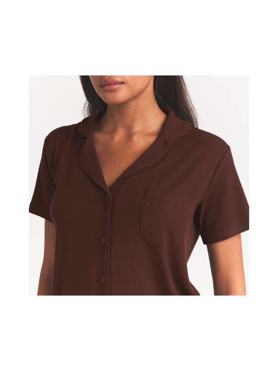 SKIMS - Soft Lounge Short Sleep Set -pyjama - COCOA | Stockmann - photo 9