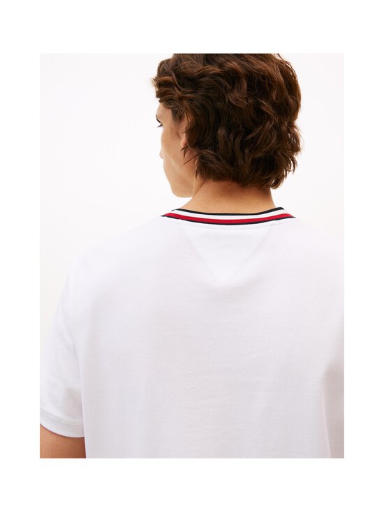 Tommy Hilfiger - T-särk Pique - YBR WHITE | Stockmann - photo 5