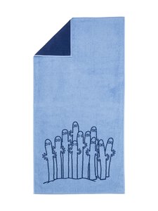 Moomin Arabia - Hattivatti-luomupuuvillapyyhe, 70 x 140 cm - BLUE Moomin Arabia - Hattivatti-luomupuuvillapyyhe, 70 x 140 cm - BLUE | Stockmann