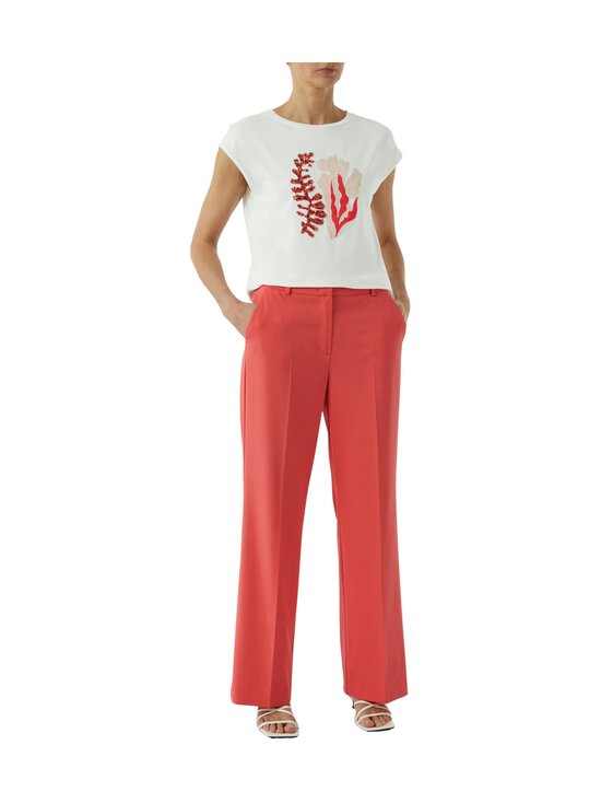 Comma - T-krekls - 01E1 FRONTPRINT CORAL RED - photo 2 Comma - T-krekls - 01E1 FRONTPRINT CORAL RED | Stockmann - photo 2