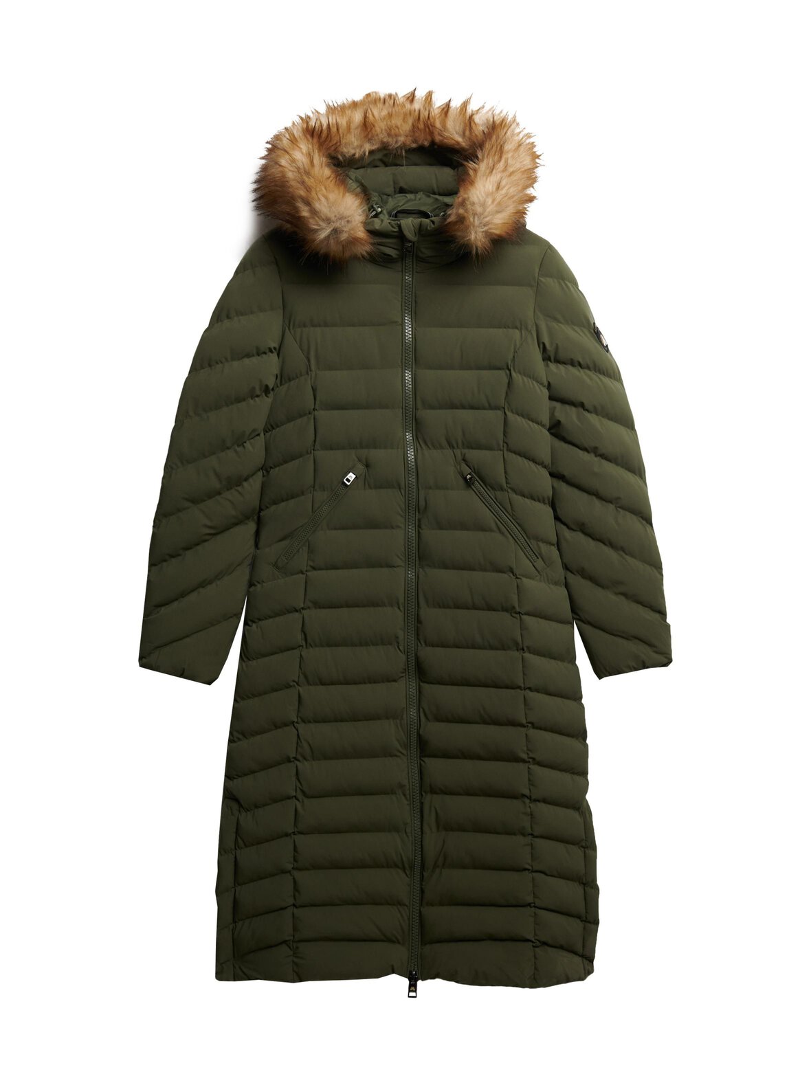 Fuji Faux Fur Longline -toppatakki