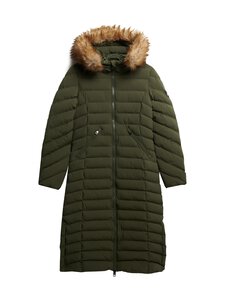 Superdry - Fuji Faux Fur Longline -toppatakki - 1TH BEETLE GREEN Superdry - Fuji Faux Fur Longline -toppatakki - 1TH BEETLE GREEN | Stockmann