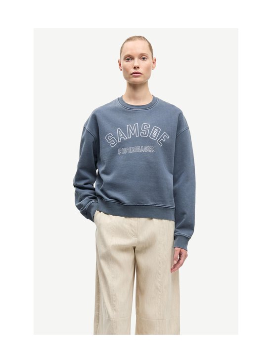 Samsoe Samsoe - Savan-collegepaita - CLR002780 OMBRE BLUE PIGMENT | Stockmann - photo 3