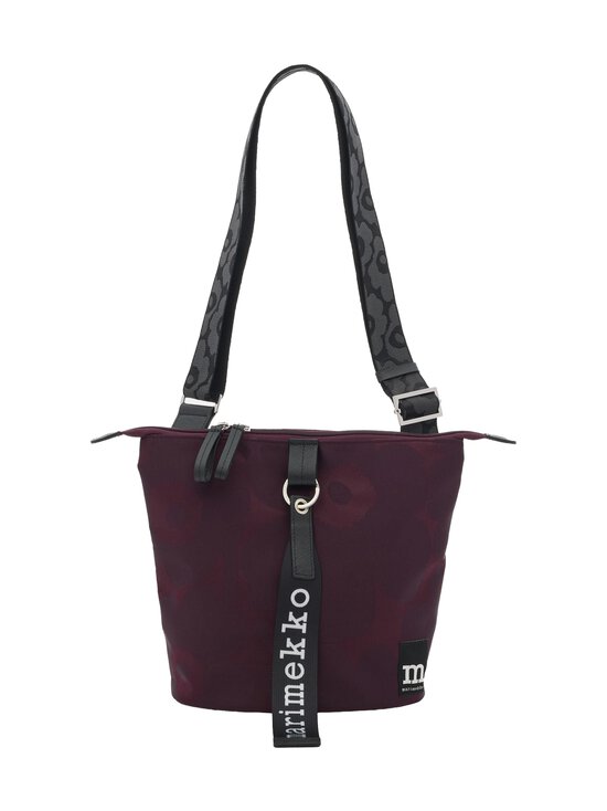 Marimekko - Carry All Unikko -olkalaukku - 440 WINE RED, DARK WINE | Stockmann - photo 1