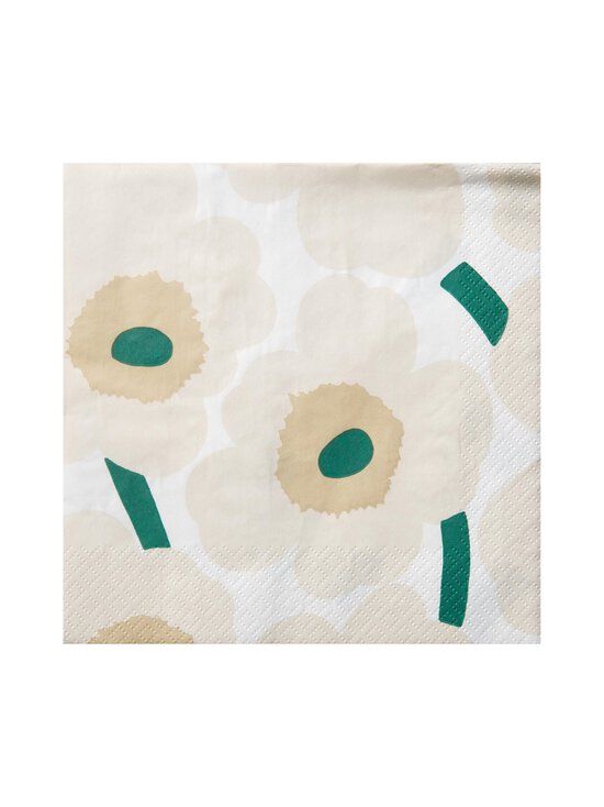 Marimekko - Pabersalvrätikud Unikko, 20 tk - SAND GREEN | Stockmann - photo 1