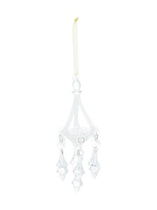 Villa Stockmann - Glass Icicle -joulukoriste - BLANC | Stockmann