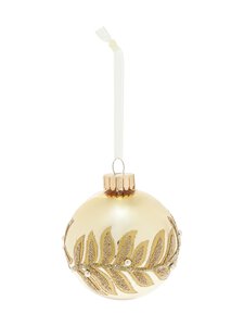 Villa Stockmann - Decorated stikla bumba 8 cm - GOLD Villa Stockmann - Decorated stikla bumba 8 cm - GOLD | Stockmann