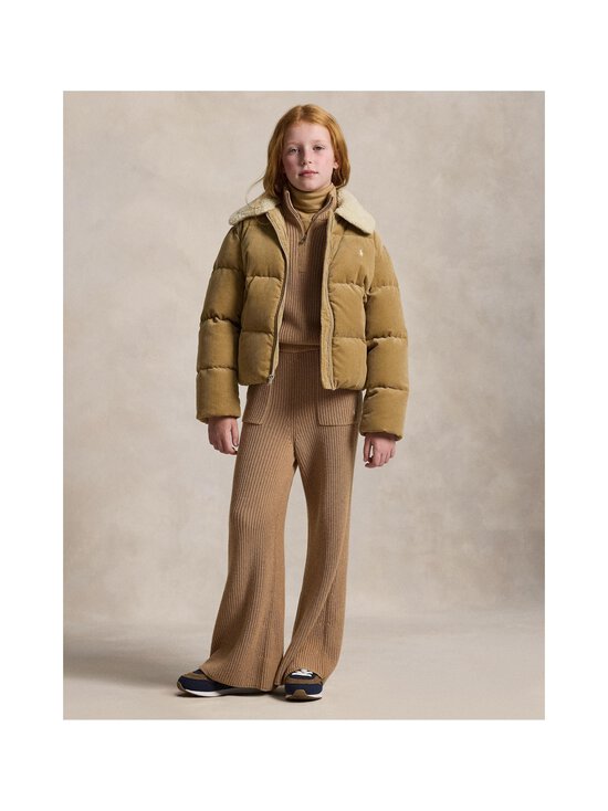 Polo Ralph Lauren - Wide Leg rievota adījuma bikses - MEDIUM BEIGE - photo 4 Polo Ralph Lauren - Wide Leg rievota adījuma bikses - MEDIUM BEIGE | Stockmann - photo 4