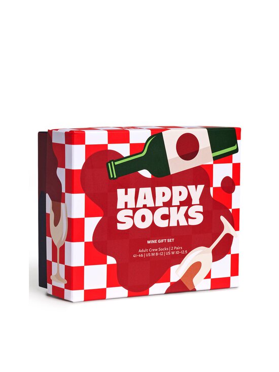 Happy Socks - Wine Gift Set - sukat lahjapakkauksessa 2-pack - BLUE | Stockmann - photo 2