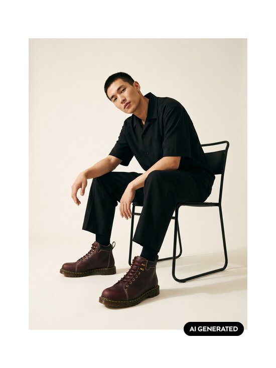 Dr. Martens - 939 Hiker -nilkkurit - SPICED BROWN+BLACK | Stockmann - photo 8