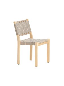 Artek - Tuoli 611 - BEIGE,KOIVU,MUSTA | Stockmann