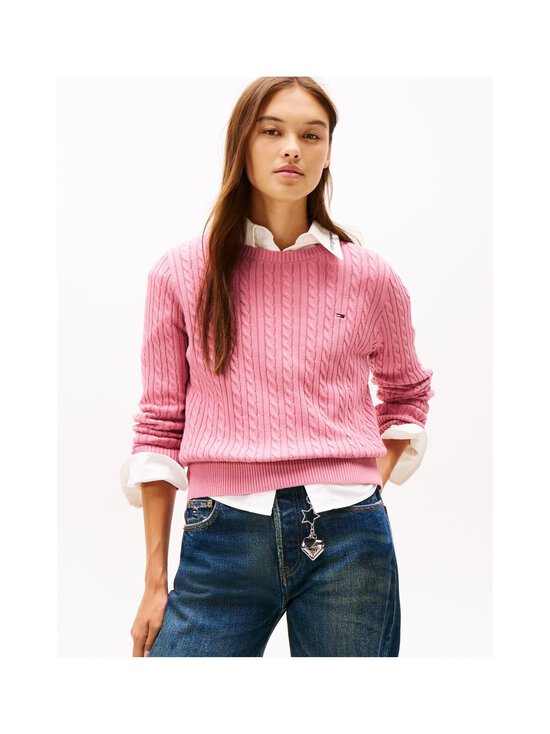 Tommy Jeans - Essential-palmikkoneule - THC MYSTIC PINK | Stockmann - photo 2