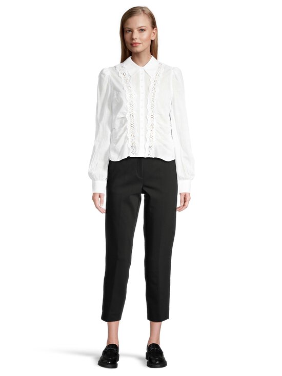 by TiMo - Cotton Slub -paitapusero - 001 - WHITE - photo 2 by TiMo - Cotton Slub -paitapusero - 001 - WHITE | Stockmann - photo 2