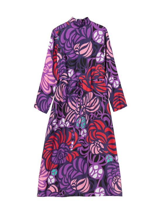 Marimekko - Aikakausi Torstai -mekko - 439 VIOLET, RED, PINK, BLACK | Stockmann - photo 1