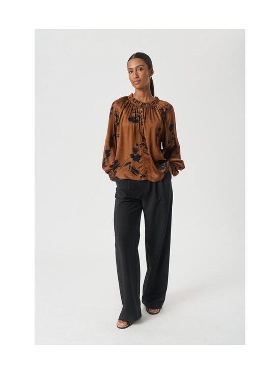 Part Two - VenessaPW-satiinipusero - 304385 SORREL HORSE SHADOW BRANCH | Stockmann - photo 4