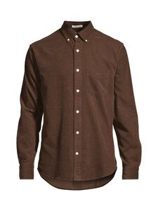 GANT - Särk Regular Fit Corduroy - 274 RICH BROWN | Stockmann