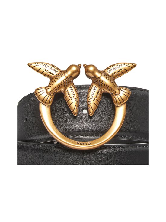 Pinko - Nahkvöö Love Berry - Z99Q BLACK-ANTIQUE GOLD - photo 2 Pinko - Nahkvöö Love Berry - Z99Q BLACK-ANTIQUE GOLD | Stockmann - photo 2