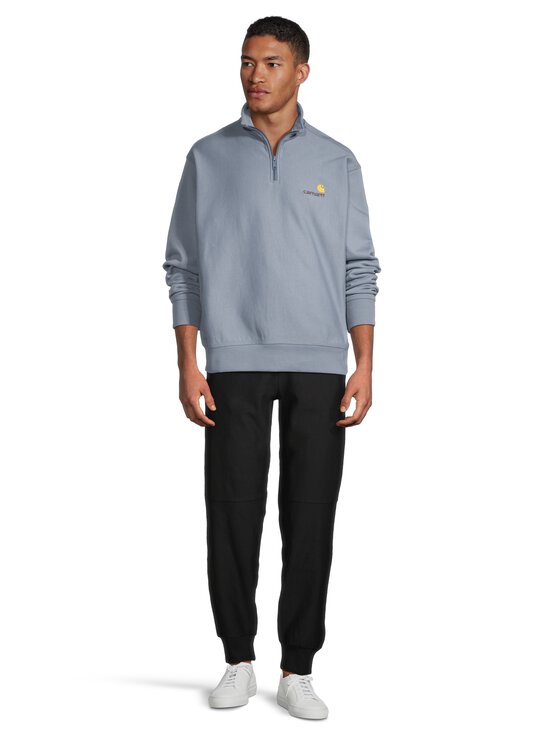 Carhartt WIP - Half Zip American Script -collegepaita - 3RHXX SHADY BLUE | Stockmann - photo 2