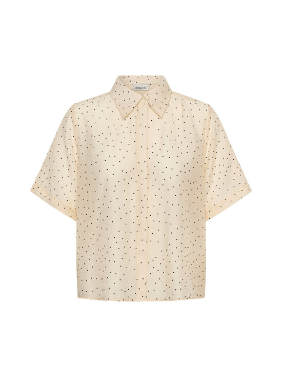 MY ESSENTIAL WARDROBE - MWHally Boxy -paita - 190 OATMEAL W. DOTS | Stockmann - photo 1