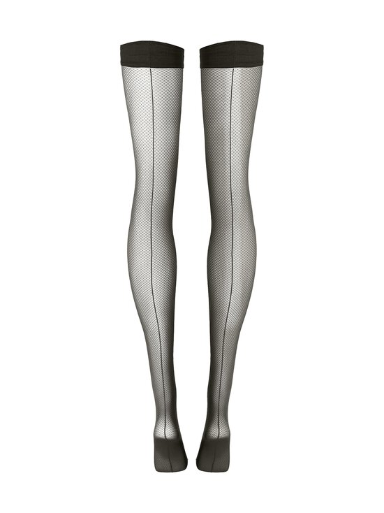 Wolford - Backseam Illusion Stay-Up zeķes 30 den - 7005 BLACK | Stockmann - photo 2