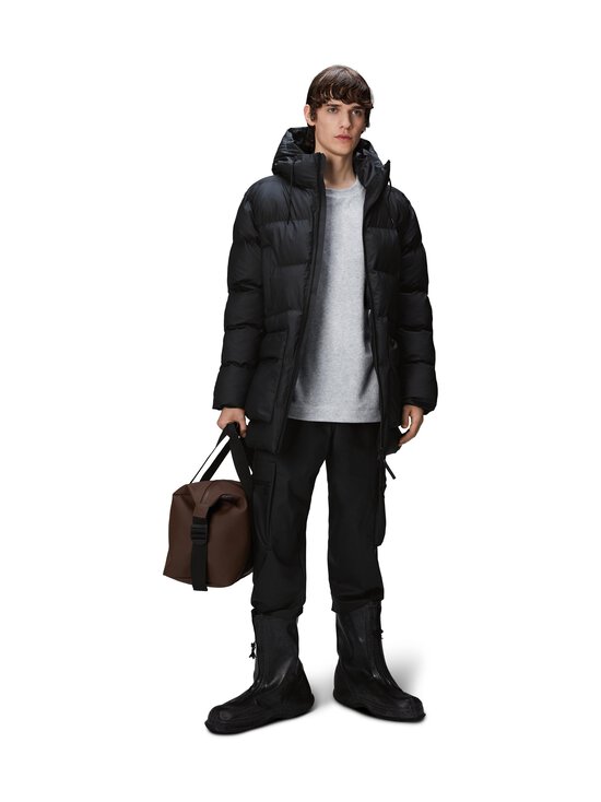 Rains - Rains Alta Long Puffer Cargo- toppatakki - 01 BLACK | Stockmann - photo 7