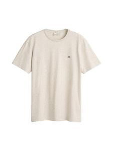 GANT - Regular Shield t-krekls - 199 CREAM MELANGE | Stockmann