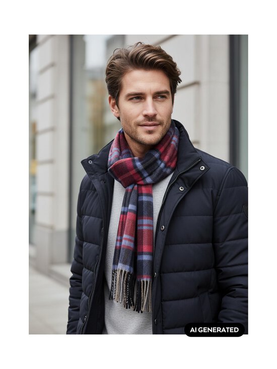 CONSTRUE - Seattle-kaulaliina - 903 RED CHECK | Stockmann - photo 3