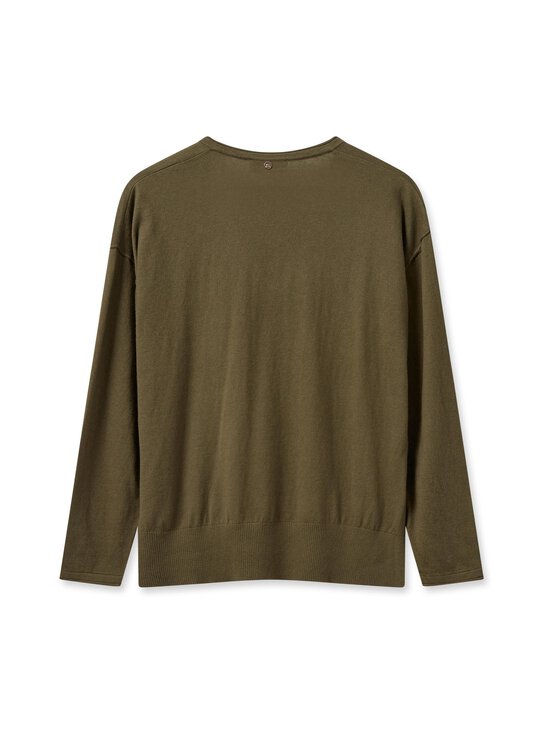 MOS MOSH - MMTani -puuvilla-kashmirneule - BURNT OLIVE - photo 2 MOS MOSH - MMTani -puuvilla-kashmirneule - BURNT OLIVE | Stockmann - photo 2