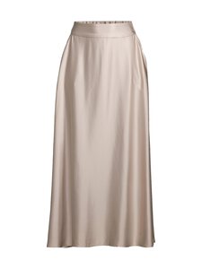ESSENTIALS by Stockmann - Alice- pitkä satiinihame - BEIGE | Stockmann