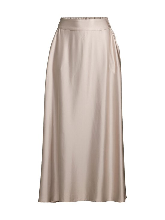 ESSENTIALS by Stockmann - Alice- pitkä satiinihame - BEIGE | Stockmann - photo 1