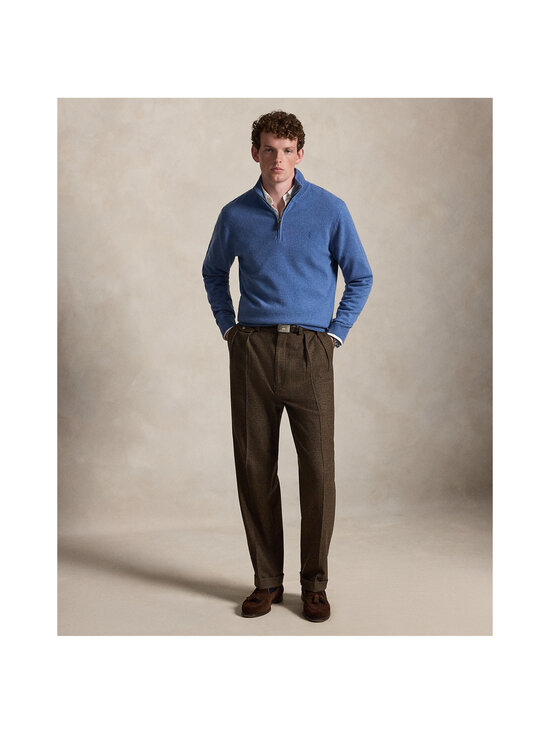 Polo Ralph Lauren - Half Zip Logo -neulepaita - 502 BLUE BORAGE HEATHER | Stockmann - photo 4