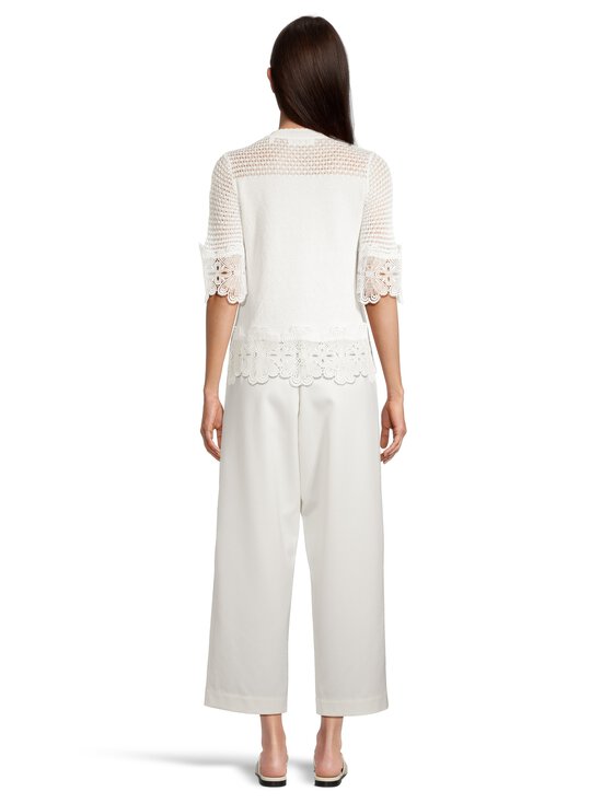 rich & royal - Lace Stitch -neulepaita - 113 PEARL WHITE | Stockmann - photo 3