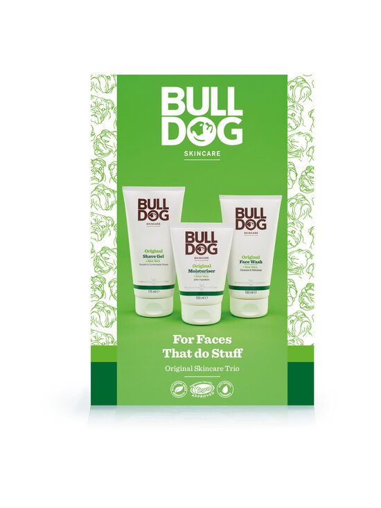Bulldog Natural Skincare - Original Skincare Trio -ihonhoitopakkaus 100 + 150 + 500 ml - NOCOL | Stockmann - photo 1