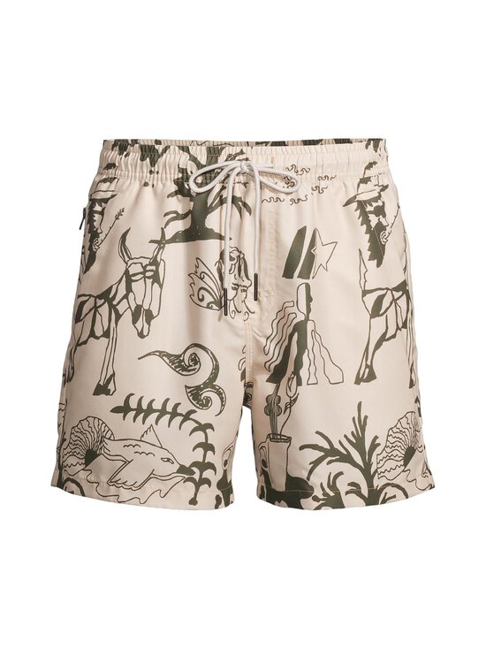 OAS - Poplan-uimashortsit - BEIGE | Stockmann - photo 1