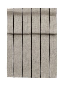 Casa Stockmann - Smell linane istmekate 47 x 150 cm - PELLAVA/MUSTA | Stockmann