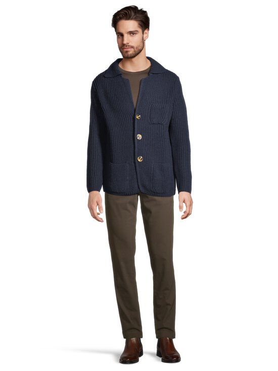 SAND Copenhagen - Kardigan Dean - 590 DARK NAVY BLUE - photo 2 SAND Copenhagen - Kardigan Dean - 590 DARK NAVY BLUE | Stockmann - photo 2