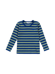 Marimekko - Innostaa Tasaraita Unikko I -trikoopaita - 560 BLUE, GREEN | Stockmann